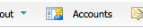 Accounts button in toolbar