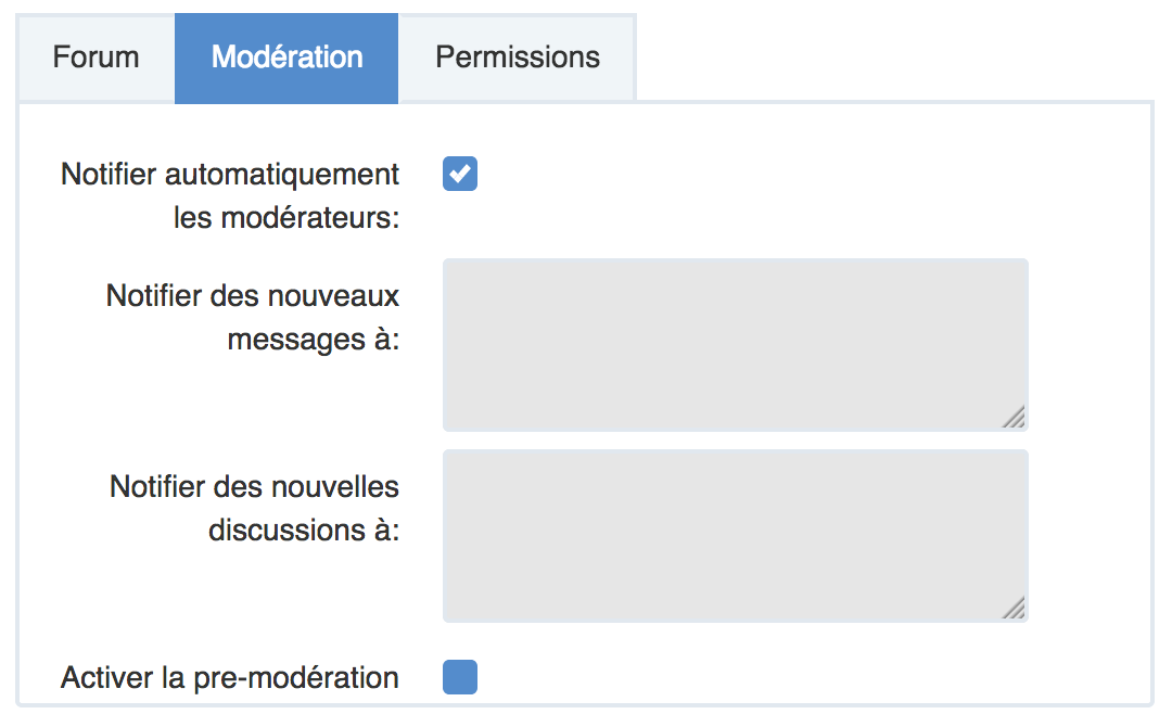 pré-modération eXo Platform