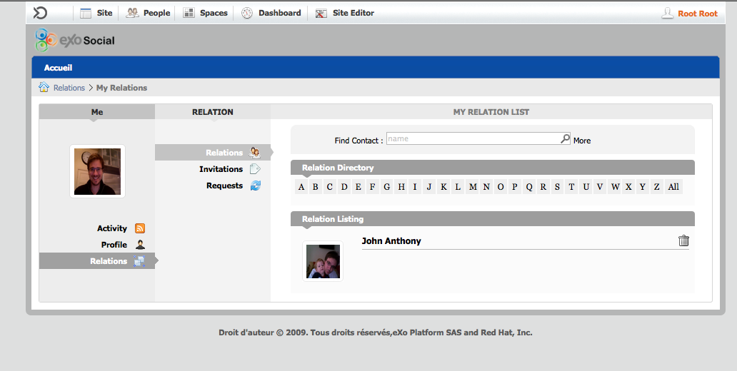 eXo Platform: eXo Social 1.0 beta 1 for GateIn | Company Intranet Software