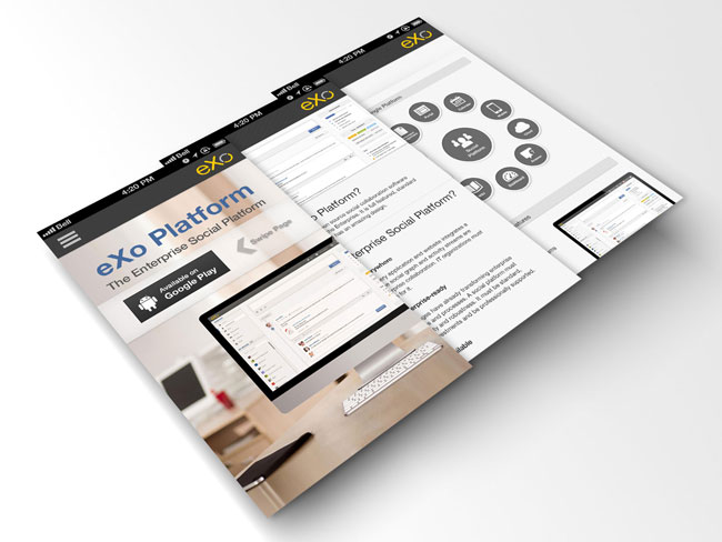 eXo Mobile Website