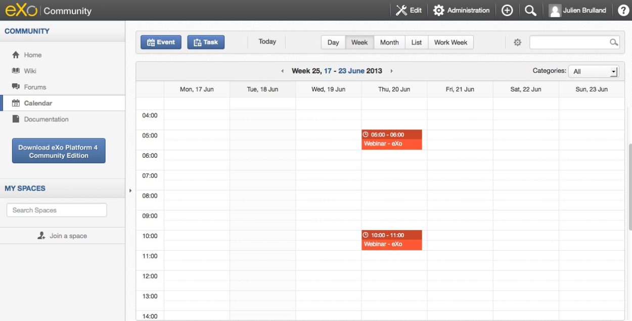 eXo Platform Community website 4.0 | Digital Workplace Solutions