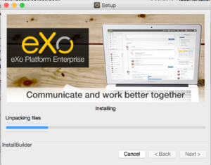 Exo2 Installations 06-install-progress - eXo Platform
