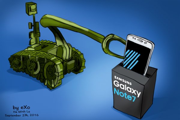 Cartoon of the Week: Samsung Galaxy Note 7 Unboxing