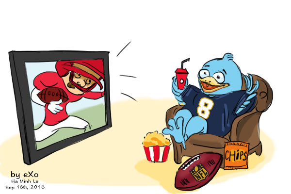 NFL games on live streaming with free Twitter apps | Cartoon of the Week