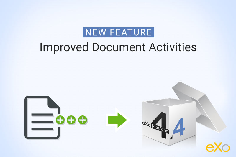Document feature, document activities