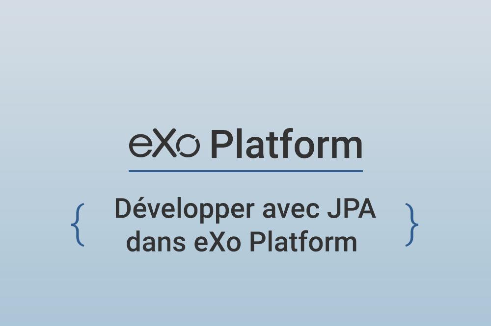 Developper avec JPA api