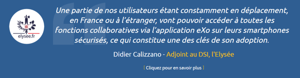 Témoignage sur l'application mobile eXo