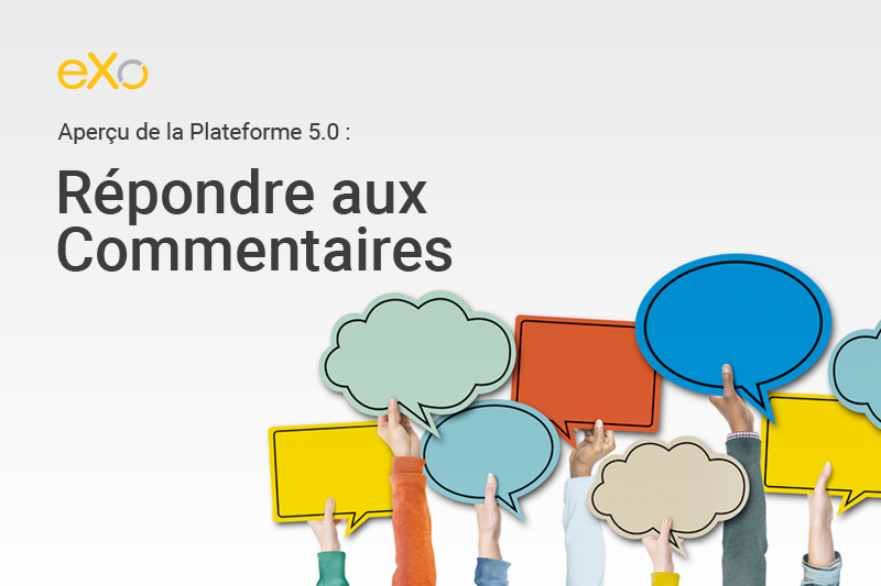 repondre aux commentaires eXo Platform