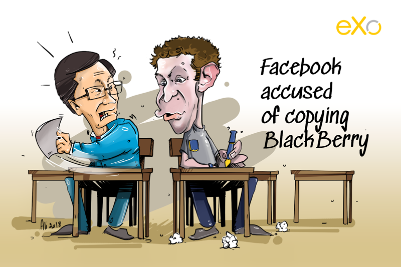 BlackBerry sues Facebook