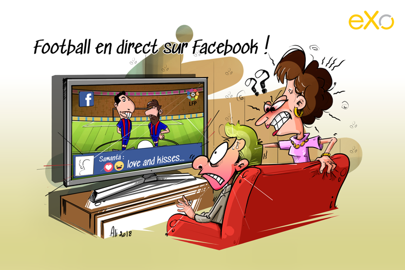 Foot en direct sur Facebook