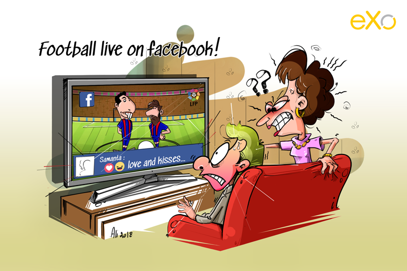 Football Fans: Facebook will never let you go!