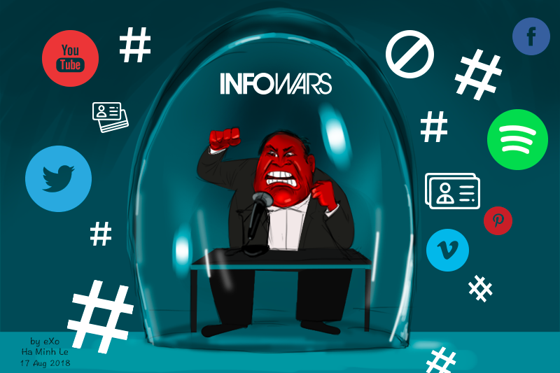 Twitter suspends Infowars' Alex Jones for one week