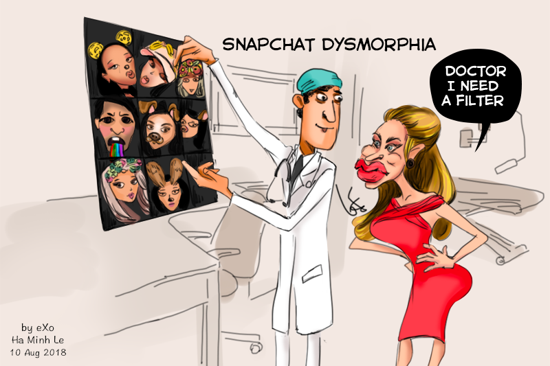 Snapchat dysmorphia