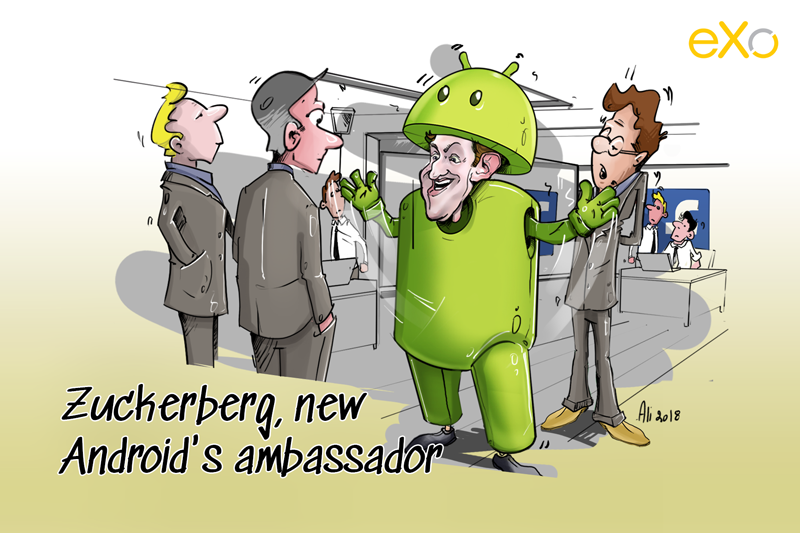 Zuckerberg, new Android's ambassador