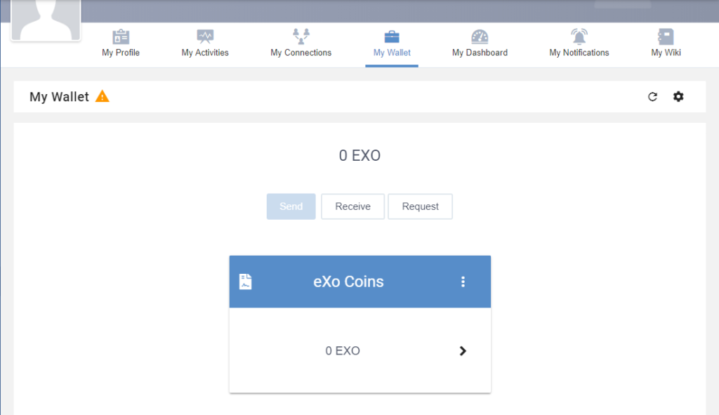 eXo Wallet Space