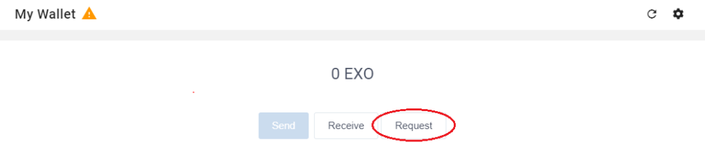 Request eXo coins