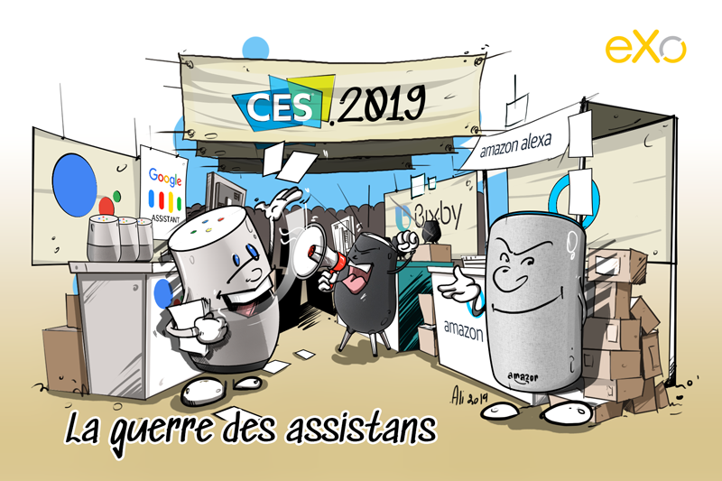 CES 2019, assistants digitaux