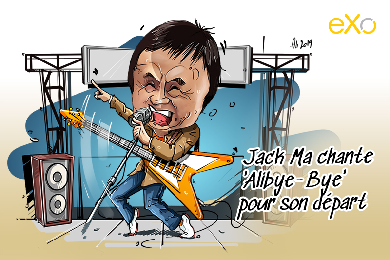 Jack Ma quitte telle une 'Rock star'