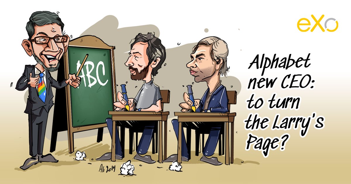 Sundar Pichai to lead Alphabet – Cartoon of the week | eXo Sundar Pichai to lead Alphabet – Cartoon of the week | eXo