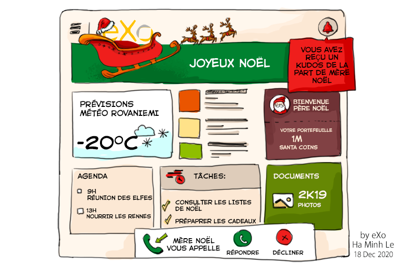 Père Noël passe au numérique