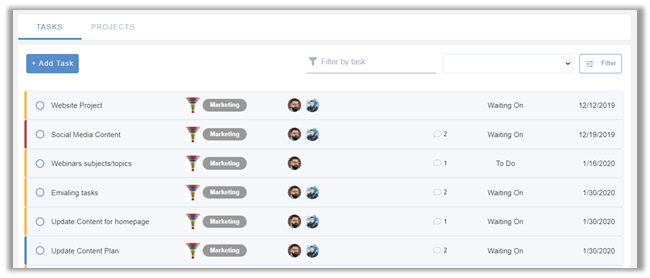 eXo Platform 6: Task Management Due Date