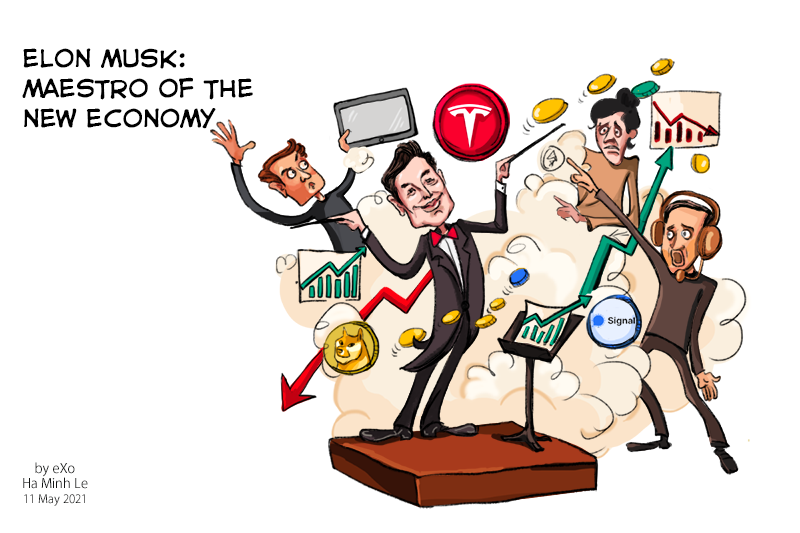 Is Elon Musk the new economy maestro? - Cartoon of the Week | eXo