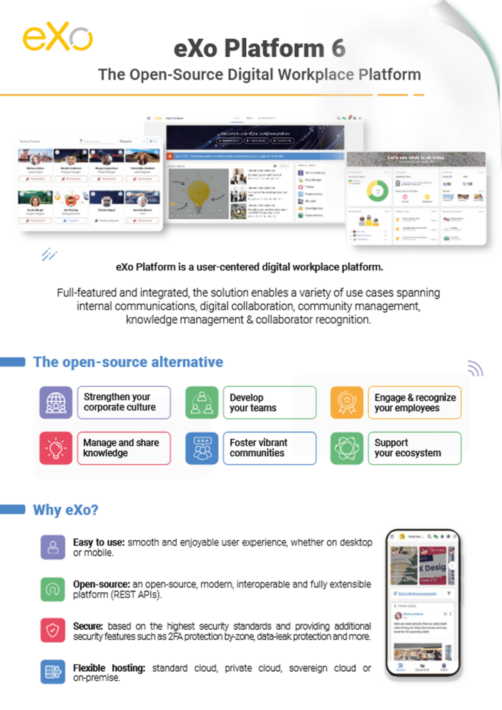 eXo Platform: Using the Social Intranet | Enterprise Collaboration Software