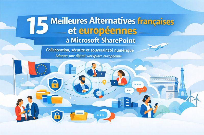 Meilleures Alternatives françaises et européennes à Microsoft SharePoint
