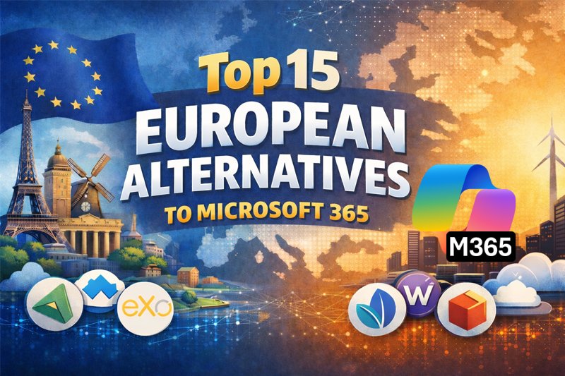 Top 15 European Alternatives to Microsoft 365