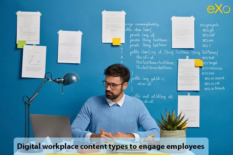 digital workplace content ideas