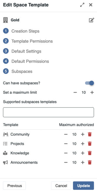 eXo-platform-7.2- edit-space-template