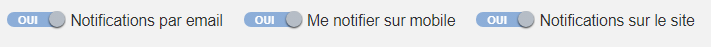 types de notification - eXo Platform