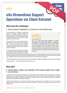 Case study eXo Platform PDF